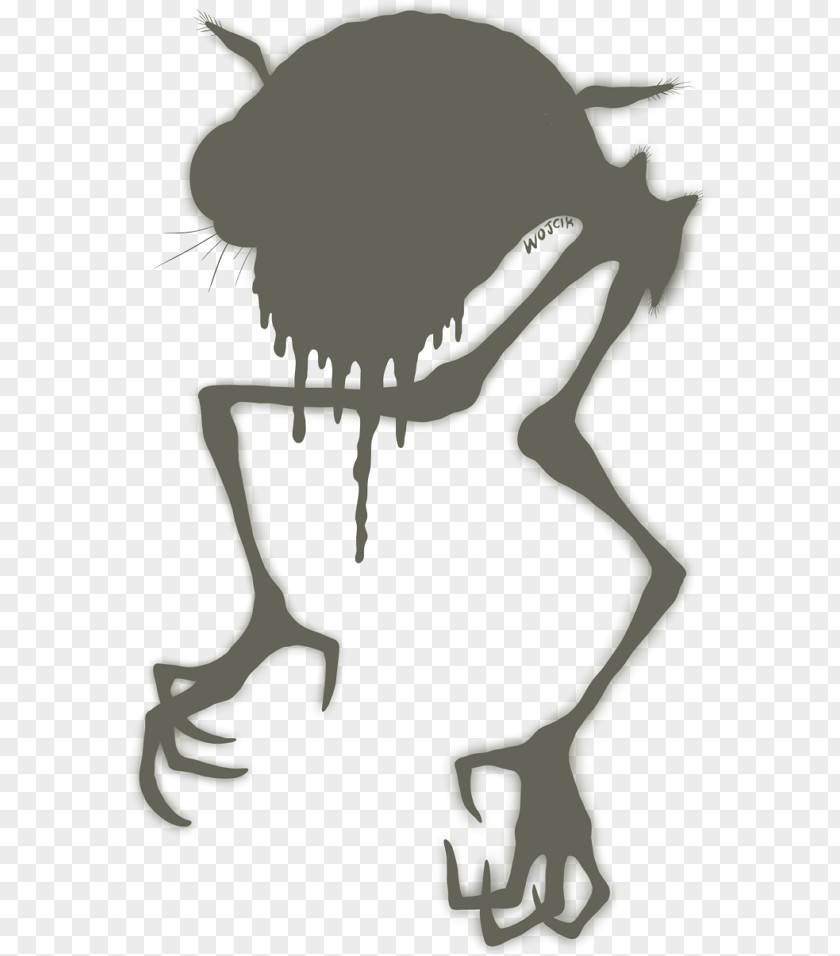 Dimensions Of A Monster Can Graphics Silhouette Illustration Character Font PNG