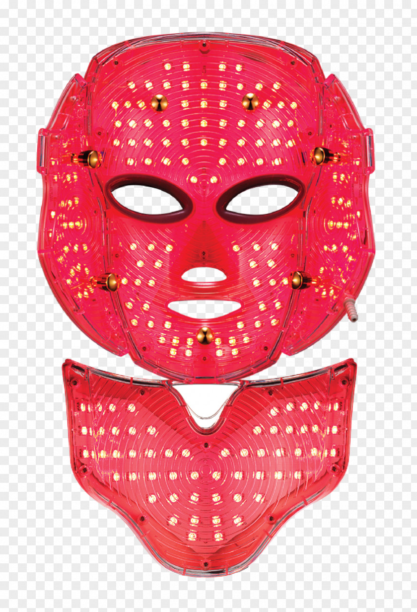 Light Therapy Light-emitting Diode Mask PNG