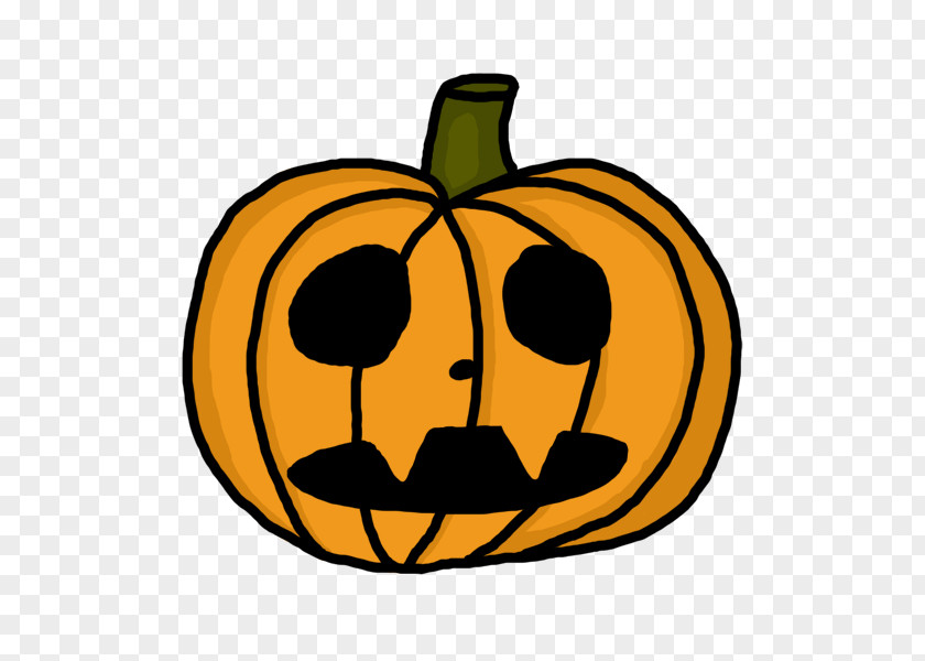 Yellow Pumpkin Jack-o'-lantern Halloween Clip Art PNG