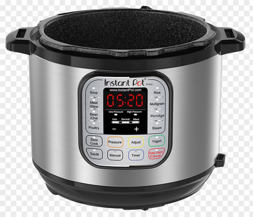 Bean Stew Instant Pot IP-DUO60 Pressure Cooking Slow Cookers Quart PNG