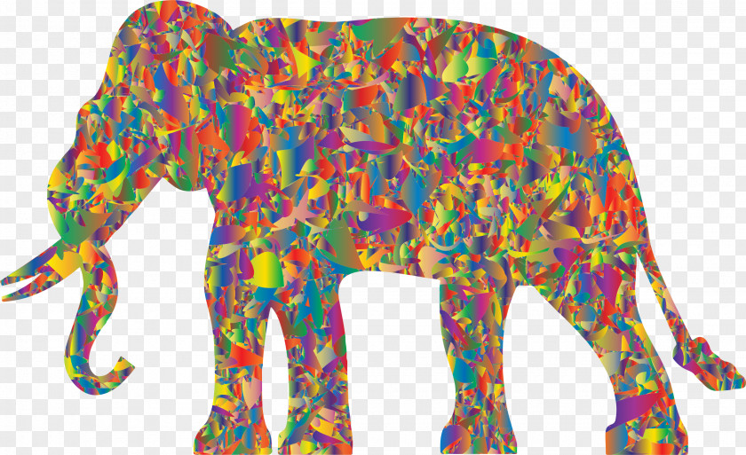 Elephant Modern Art Clip PNG