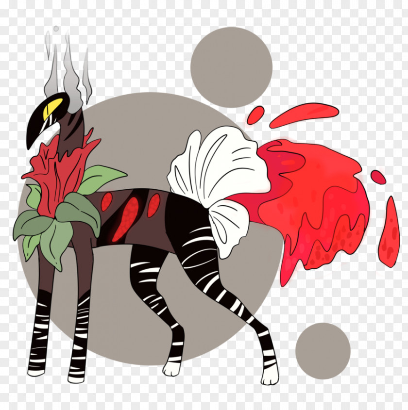 Horse Flower Legendary Creature Clip Art PNG