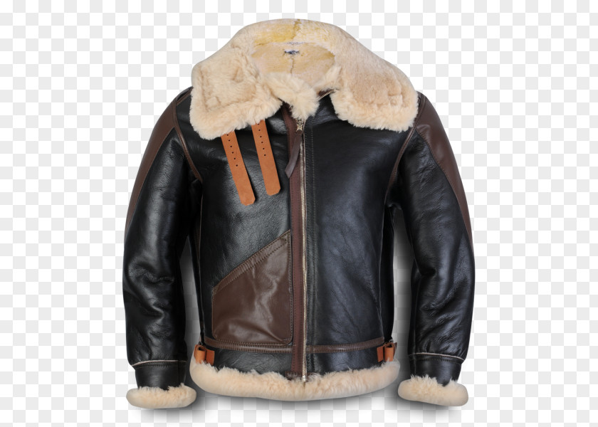 Jacket Leather Flight Coat PNG