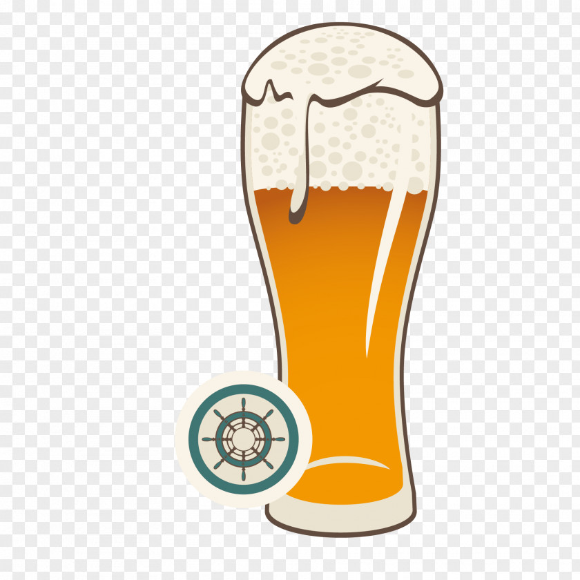 Vector A Glass Of Beer Glasses Widmer Brothers Brewery Euclidean PNG