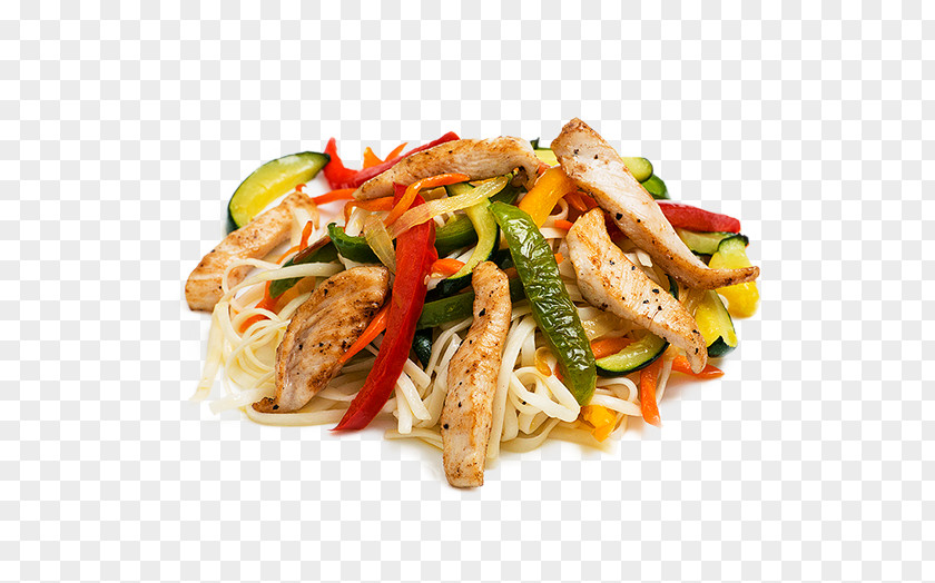 Chow Mein Lo Fried Noodles Chinese Thai Cuisine PNG
