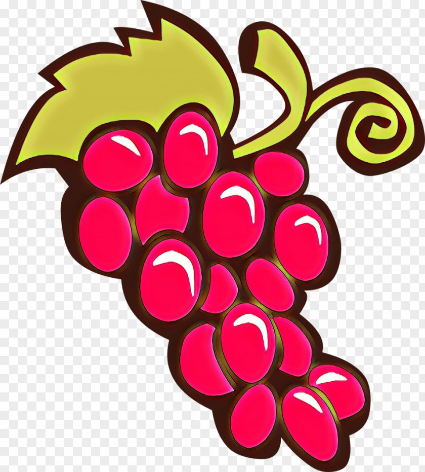 Grape Grapevine Family Pink Vitis Plant PNG