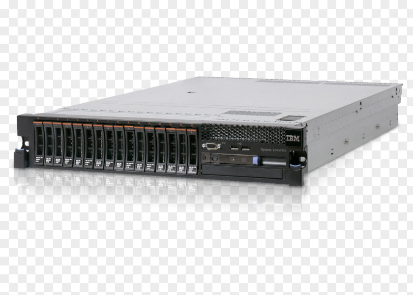 Intel IBM System X Xeon Computer Servers PNG