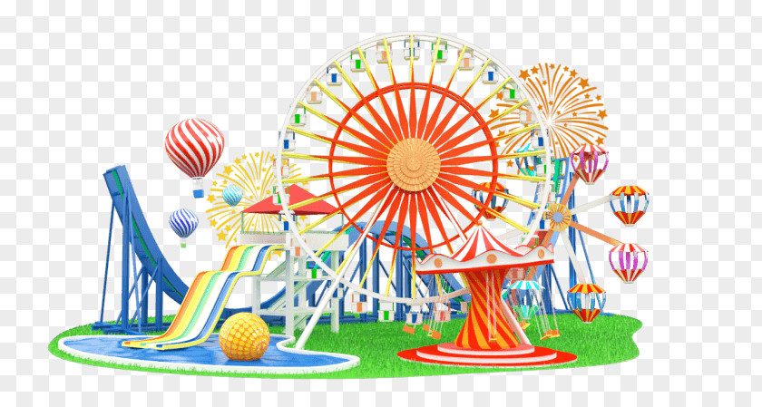 Park Amusement Ride Game PNG