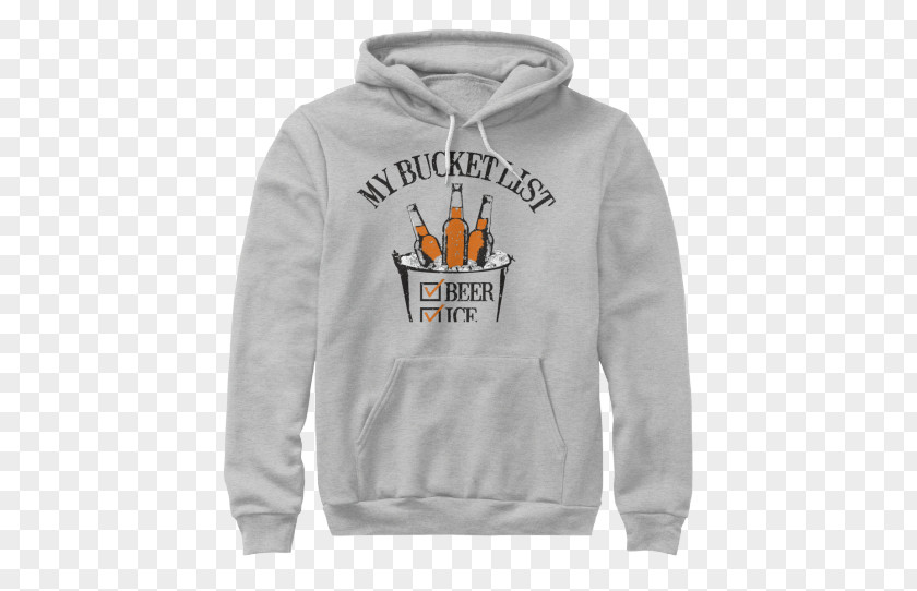 Bucket Beer Long-sleeved T-shirt Hoodie Bluza PNG