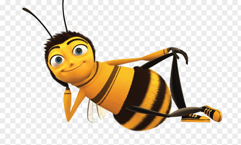 Cute Cartoon Bee Barry B. Benson VRChat Vanessa Bloome Film PNG