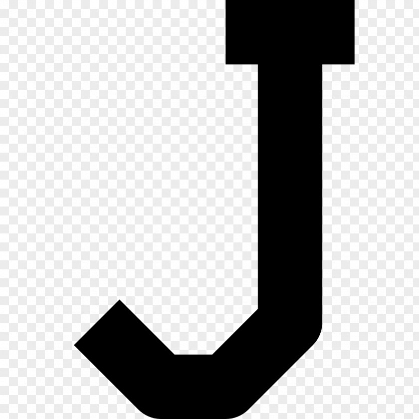 J Font PNG