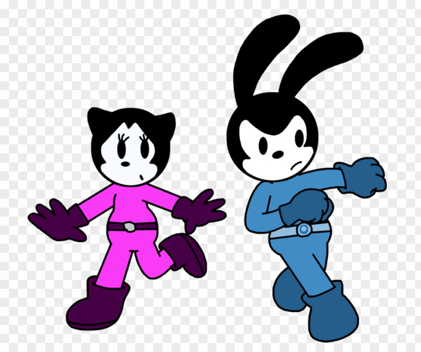 Oswald The Lucky Rabbit Mickey Mouse Minnie Cartoon DeviantArt PNG