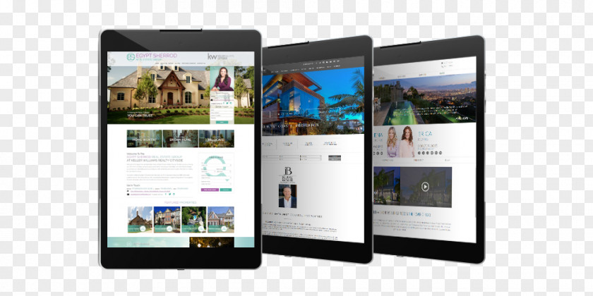 Real Estate Publicity Digital Marketing Smartphone Display Advertising Management PNG