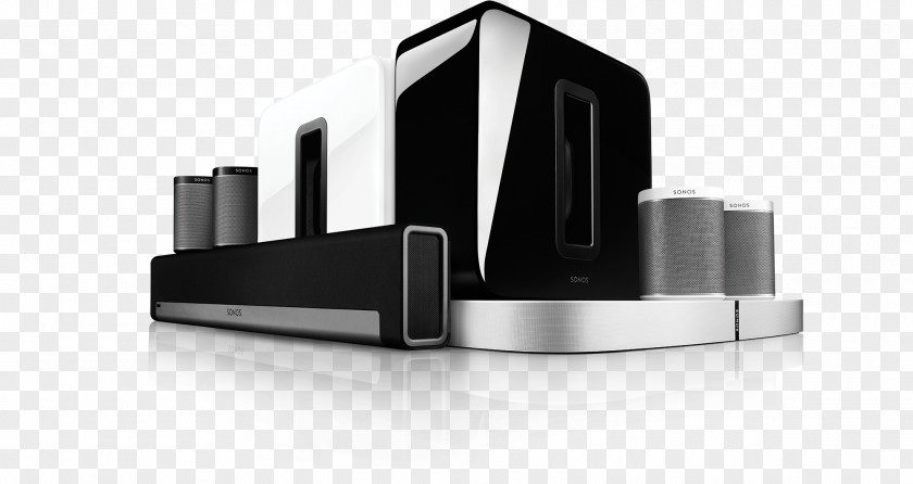 Sound System Sonos Home Theater Systems Loudspeaker Cinema Soundbar PNG