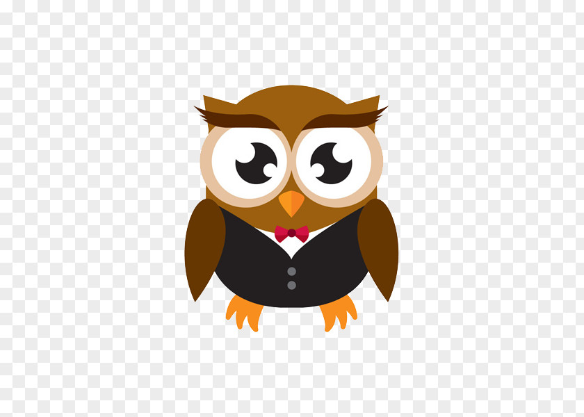 Suit Owl Download Icon PNG