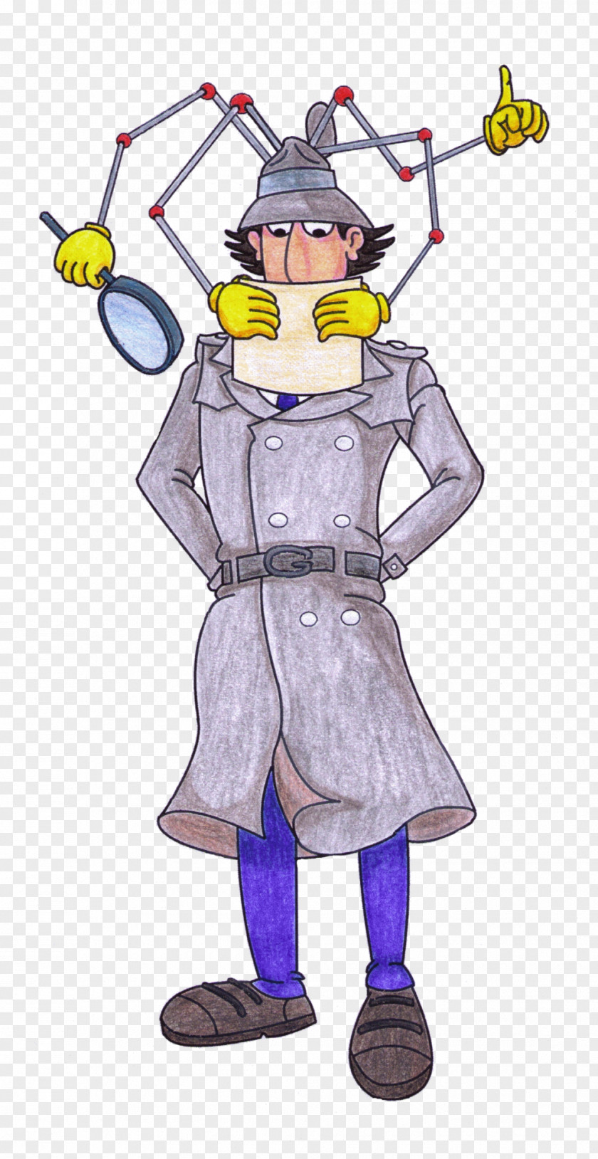 Animation Inspector Gadget Cartoon Free Comic Book Day PNG
