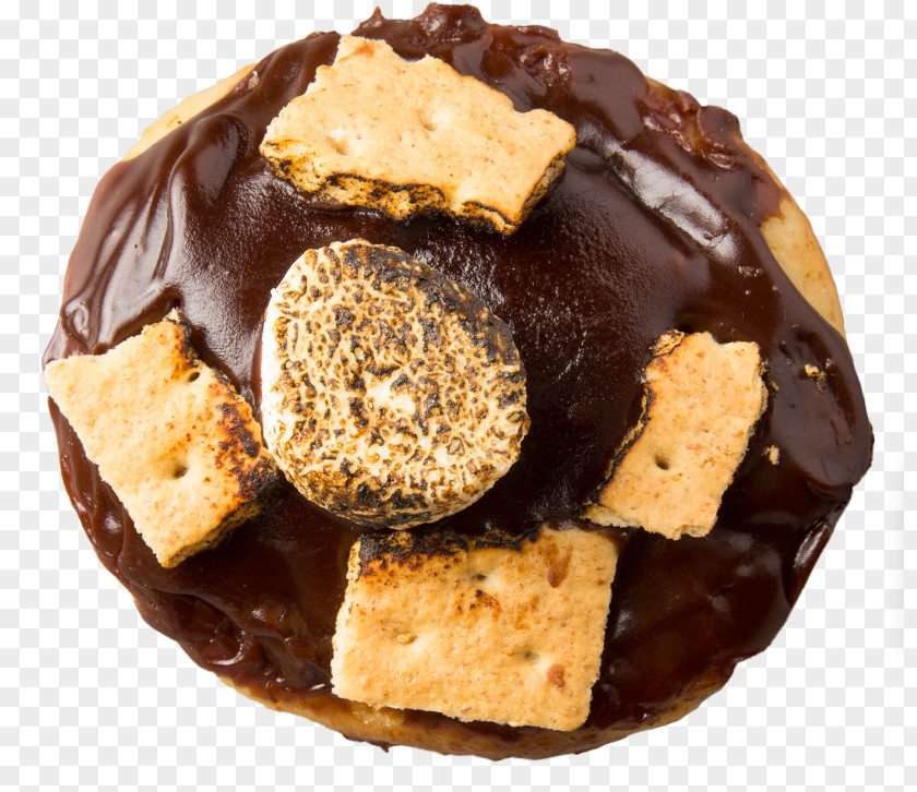 Chocolate Donuts Cream Fudge S'more PNG