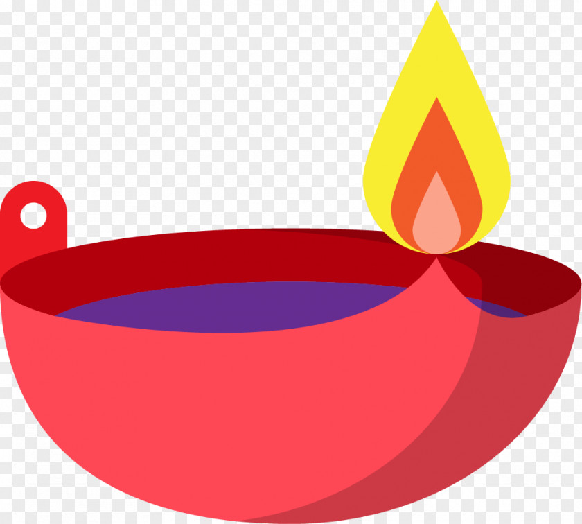 Red Oil Lamp Of Eid Al Fitr Candle Cartoon Clip Art PNG