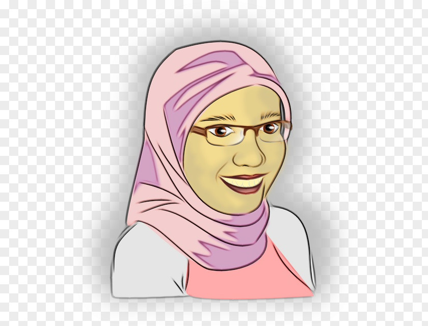 Clip Art Illustration Hijab Ear Woman PNG