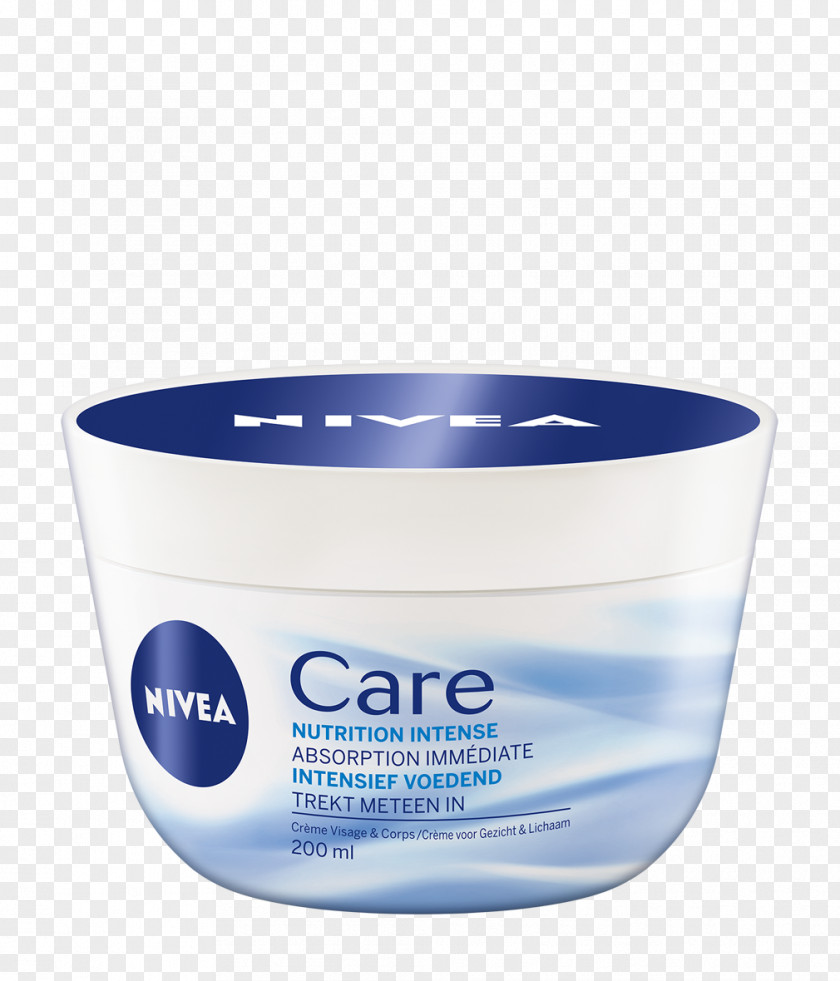 Face Cream NIVEA Care Intensive Pflege Moisturizer Fat PNG