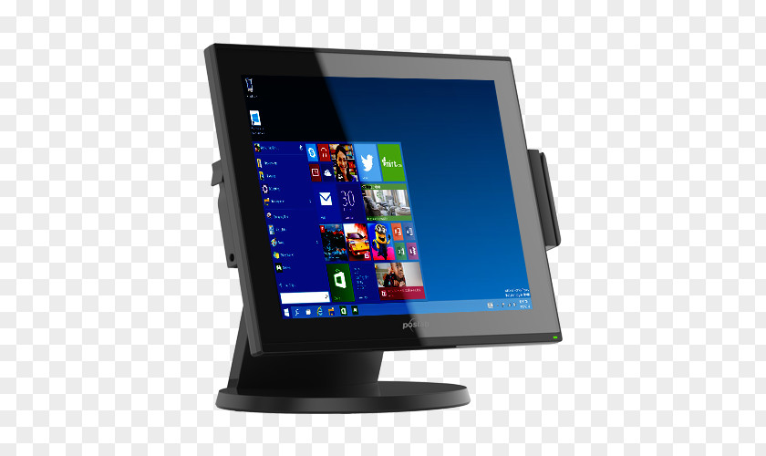 Intel Point Of Sale Touchscreen Computer Blagajna PNG