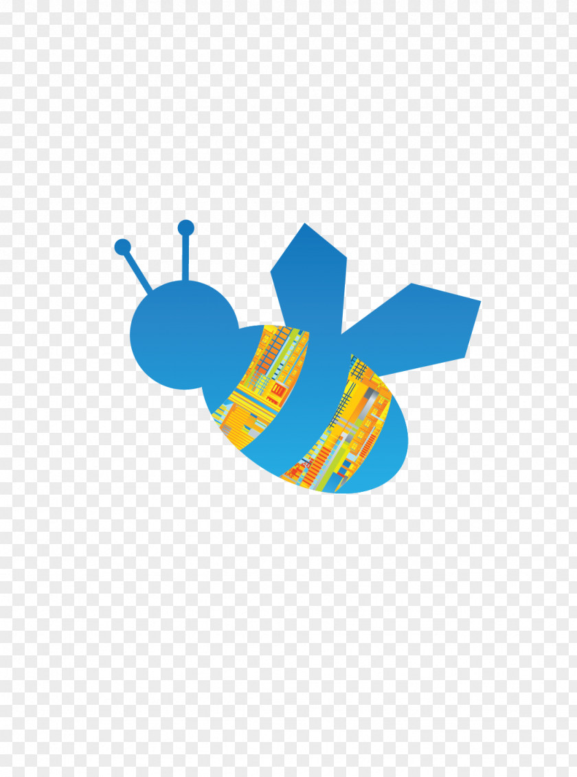 Bee Logo Clip Art PNG