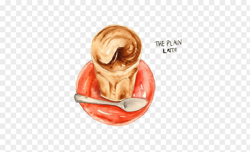 Cartoon Coffee Junk Food Painting Illustration PNG