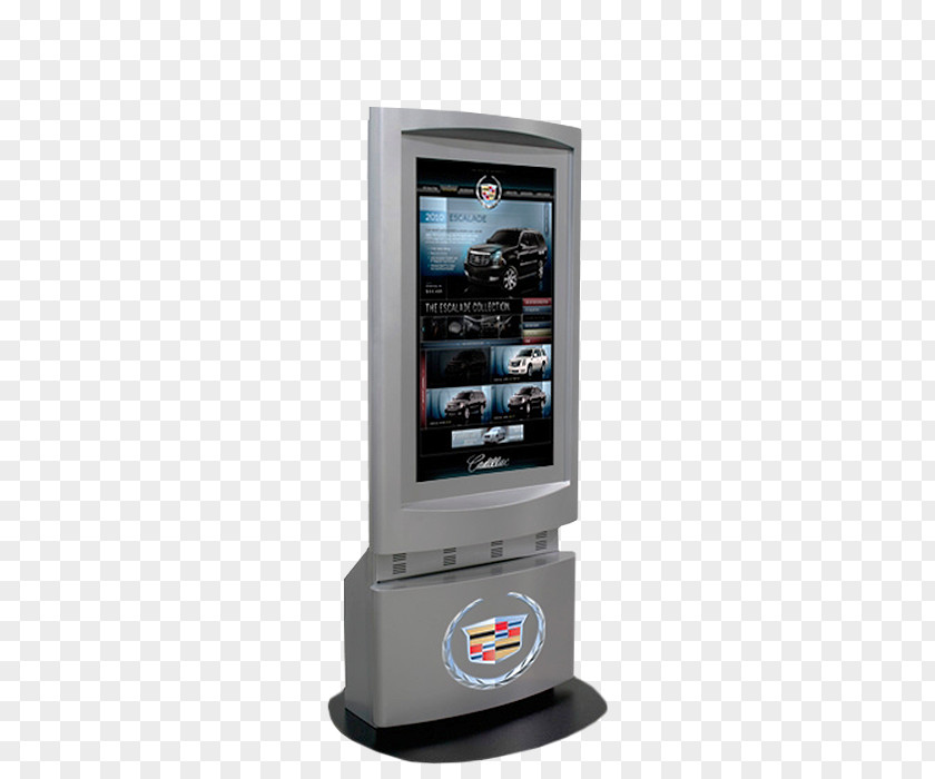 Display Interactive Kiosks Digital Signs Advertising Signage PNG