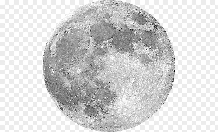 Earth Supermoon Full Moon Lunar Phase PNG
