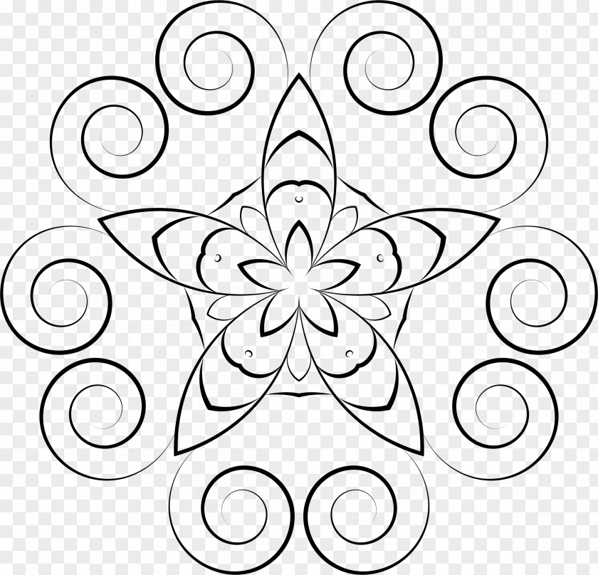 Floral Design Drawing Stencil Designs PNG