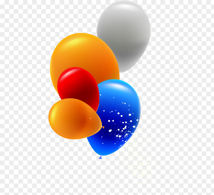 Hand Colored Balloons Pattern Balloon Drawing PNG