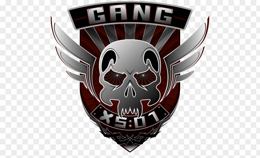 Skull Protective Gear In Sports Emblem Logo Badge PNG