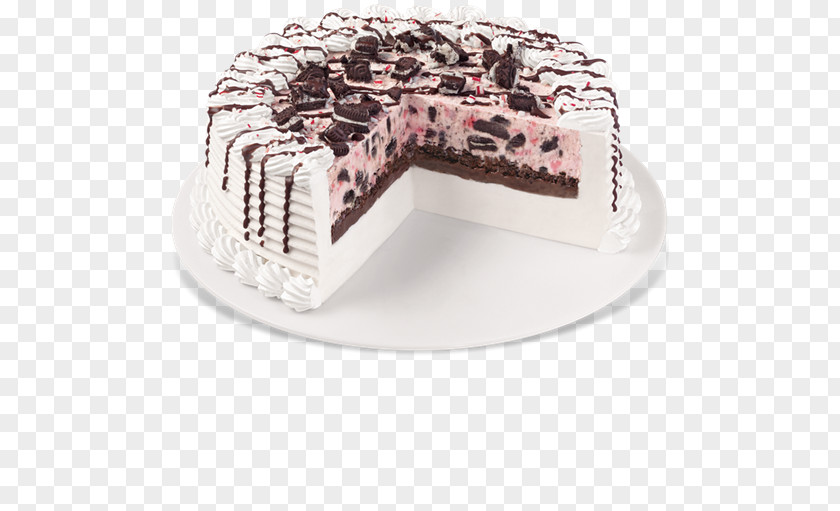 Blizzard Monster Ice Cream Cake Birthday Fudge Sheet PNG