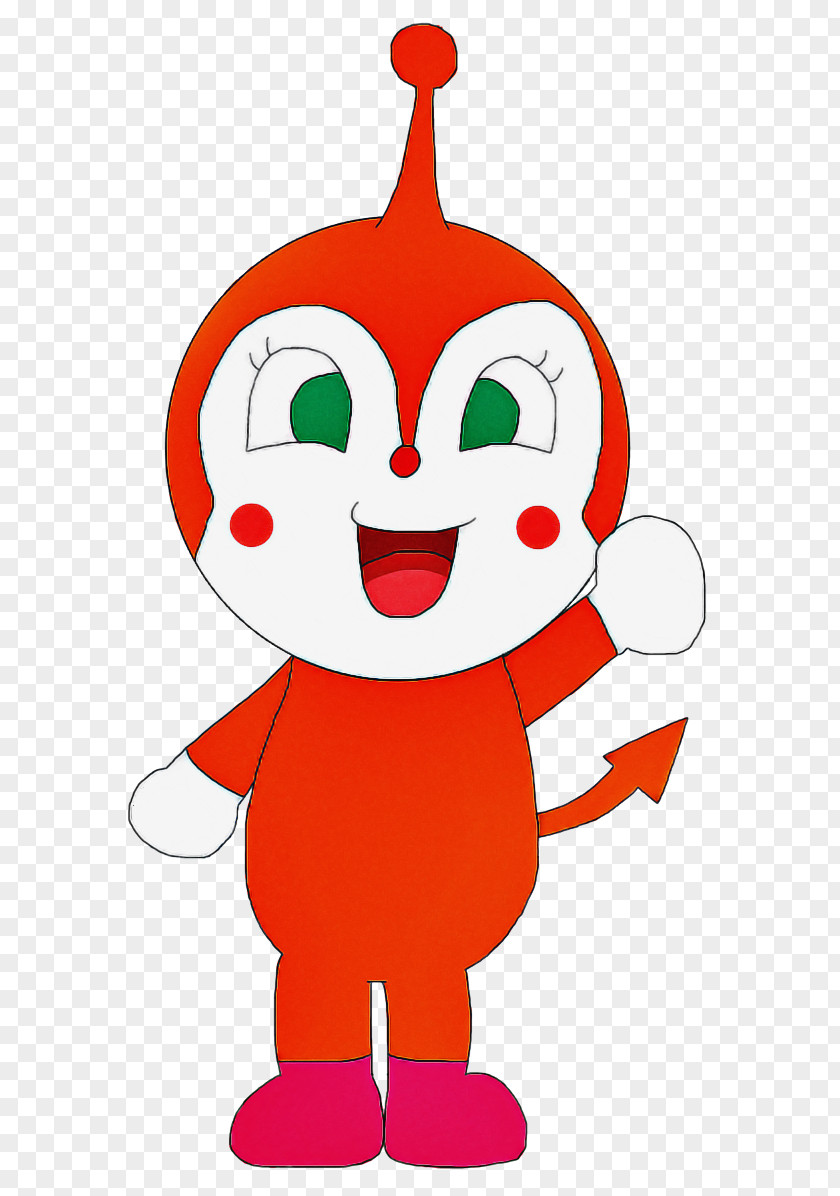 Cartoon Red Nose Smile Plant PNG