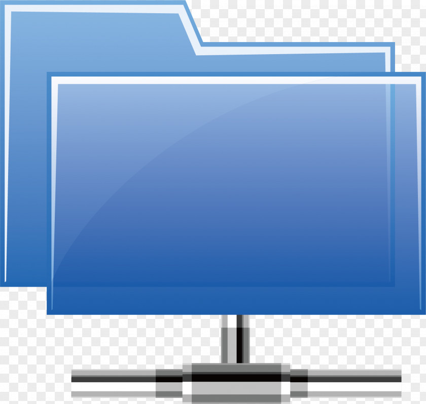 Folder Vector Element Euclidean Blue Icon PNG