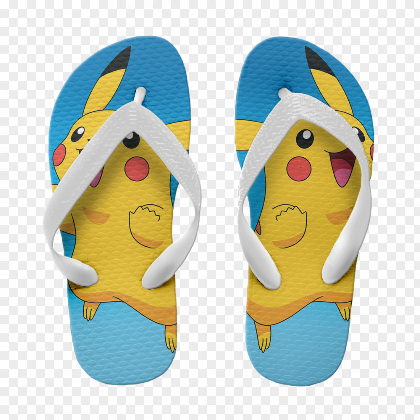 Pikachu Flip-flops Pokemon Black & White Pokémon T-shirt PNG