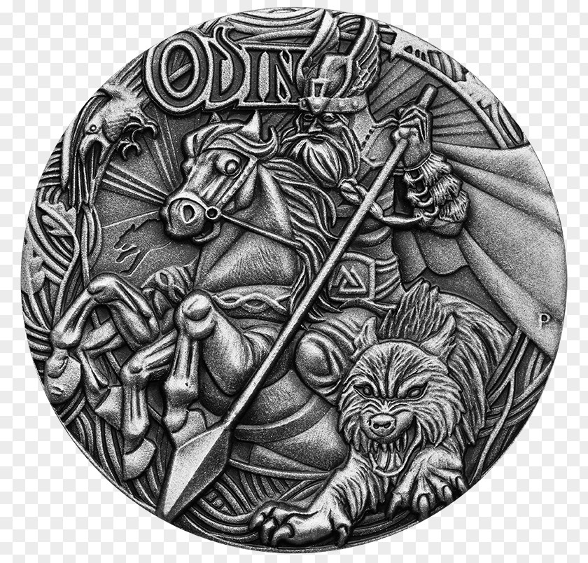 Thor Odin Perth Mint Asgard Norse Mythology Deity PNG