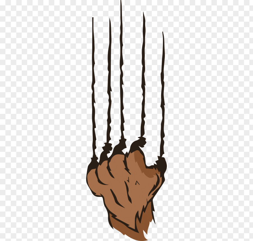 Tiger Claw Finger PNG