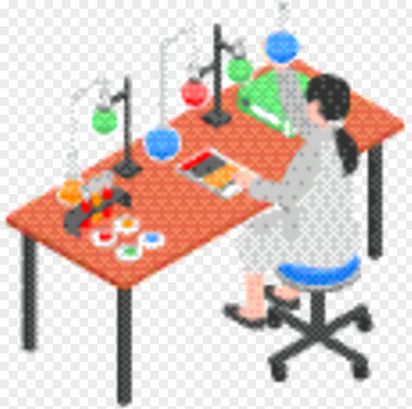 Toy Playset Table Cartoon PNG
