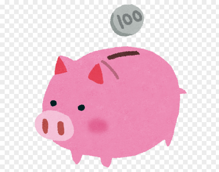 Coin Piggy Bank Domestic Pig Deposit Account Japanese Yen PNG