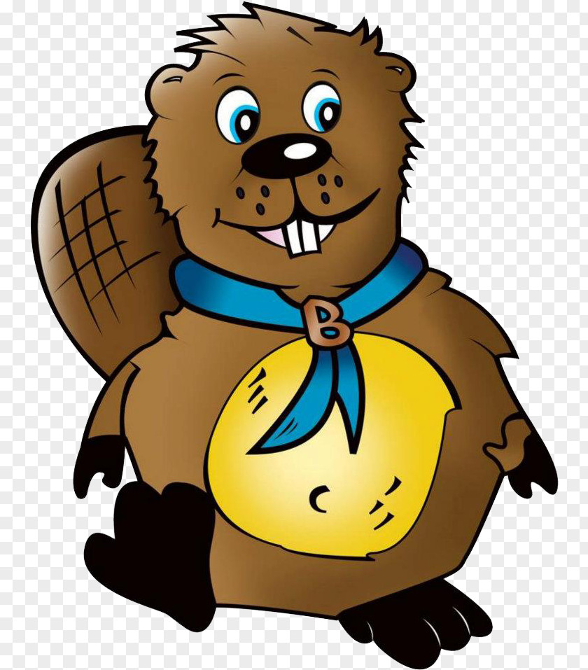 Brown Bear Animation Colorful Background PNG
