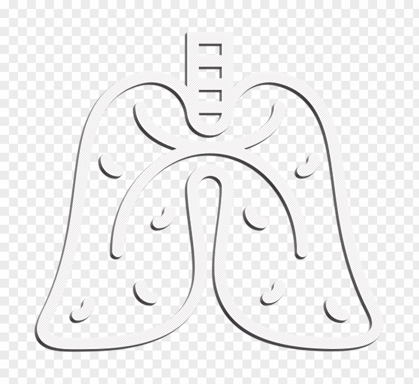 Medical Set Icon Lung Lungs PNG