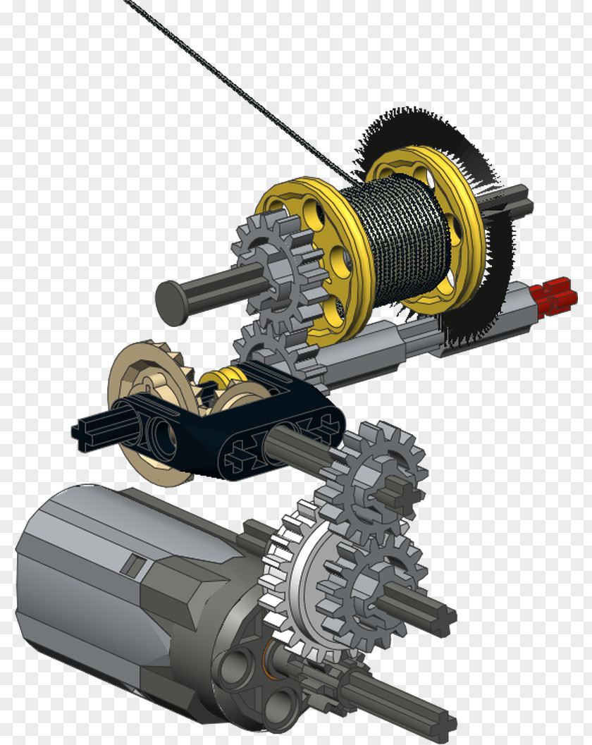 Winch Upload Download Machine PNG