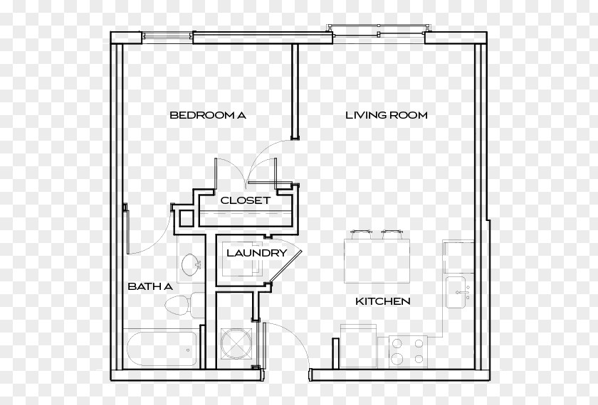 Design Technical Drawing Engineering Floor Plan PNG