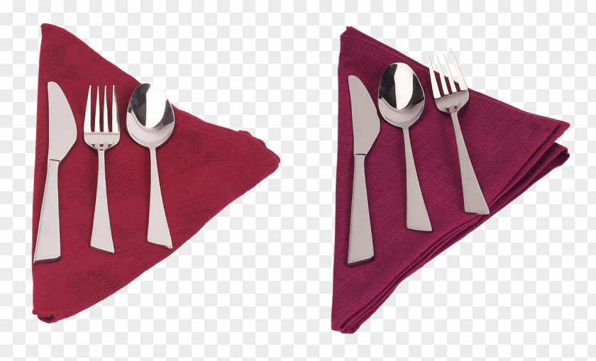Fork Cloth Napkins Cutlery Table Setting PNG