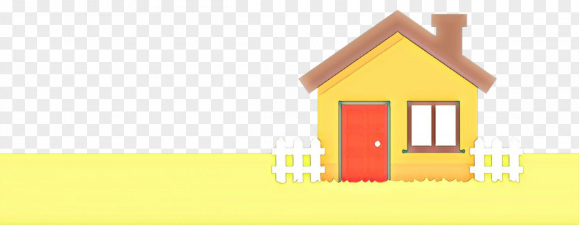 Home House Property Yellow Real Estate PNG