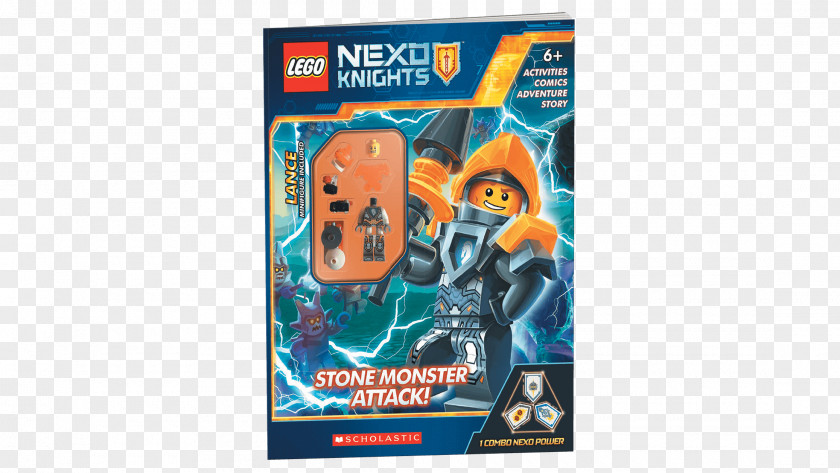 Old Books Stone Monsters Attack! Graduation Day (LEGO NEXO Knights: Chapter Book) Amazon.com Lego Minifigure PNG