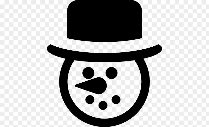 Snowman Black And White Clip Art PNG