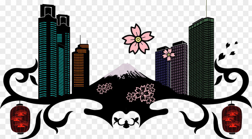 The Trend Of Urban Architecture Volcano Clip Art PNG