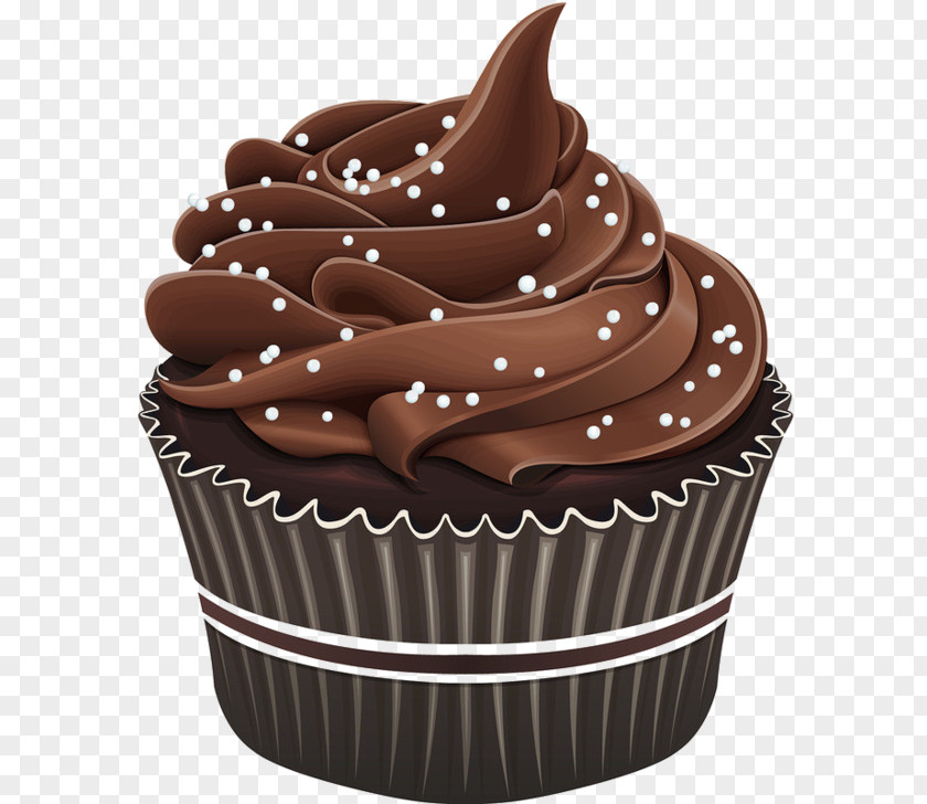 Chocolate Cake Cupcake American Muffins Frosting & Icing Bakery PNG
